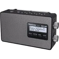 Panasonic RF-D10EG-K Radio DAB+ Schwarz / Grau