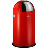 Wesco Abfallsammler "Pushboy" rot