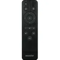 Asustor AS-RC13, IR Wireless, Drucktasten, Schwarz