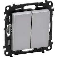 Legrand Serienableitungsknopf LGR 752318 Valena Life - Aluminium