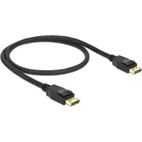 DeLOCK 85506, 0,5 m, DisplayPort, DisplayPort, Männlich, Männlich, 3840 x 2160 Pixel