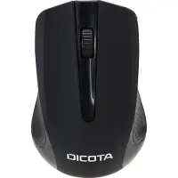 Dicota D31659, Beidhändig, RF Wireless, 1000 DPI, Schwarz