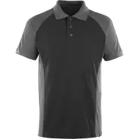 Mascot UNIQUE Poloshirt Bottrop Gr. S hellkhaki/schwarz