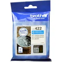 Brother Original Tintenpatrone LC-422C, Einzelpack, cyan