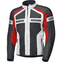 Held Tropic 3.0 Damen Mesh Grau Rot Motorrad Textiljacke Größe S