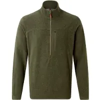 Sherpa - Rolpa Eco Zip Tee - Fleecepullover Gr XL oliv