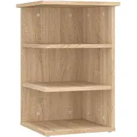 vidaXL Beistellregal Sonoma-Eiche 35x35x55 cm Holzwerkstoff