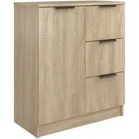 vidaXL Sideboard Sonoma-Eiche 60x30x70 cm Holzwerkstoff