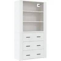 vidaXL Highboard Weiß Holzwerkstoff