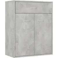 vidaXL Sideboard Betongrau 60x30x75 cm Holzwerkstoff