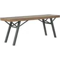 vidaXL Gartenbank 120 cm Massivholz Akazie