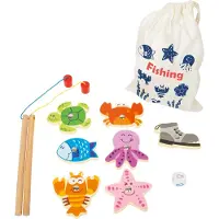 Small Foot Fische angeln Reisespiel