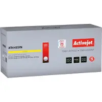 ActiveJet ATH-415YN Toner für HP Drucker; Ersatz für HP 415A W2032A; Supreme; 2100 Seiten; Gelb, mit Chip, 2100 Seiten, Gelb, 1 Stück(e)