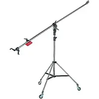 Manfrotto Galgen Super-Boom, schwarz, mit 008