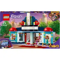 LEGO 41448 Friends Heartlake City Kino Set mit Mini-Puppen und Smartphone-Halter, Konstruktionsspielzeug, Spielzeug ab 7 Jahren