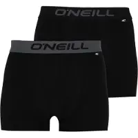 O'Neill Herren Boxershort Plain 2er Pack - Black (6969P) - L