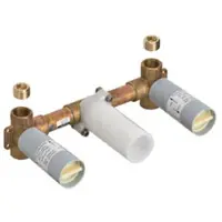 Hansgrohe Grundkörper für 3-Loch Waschtischarmatur Unterputzmodell DN1, 18113180