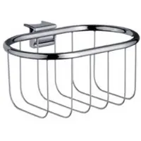 Hansgrohe AXOR Montreux Seifenkorb, für Unica Wandstange, 42066000, Farbe: Chrom