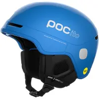 POC POCito Kinder Wintersporthelm Obex MIPS Fluorescent Blue - M-L