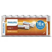 Philips Longlife Batterien AA - 16 Stück