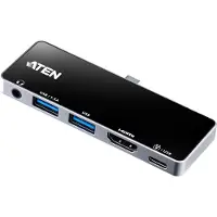 Aten UH3238 USB-C Reise Dockingstation mit Power Passthrough