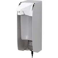 Ophardt hygiene ingo-man plus XT Touchless Seifen-/Desinfektionsmittelspender, Berührungsloser Desinfektionsspender aus Aluminium, Mit Netzanschluss, E A