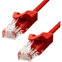 ProXtend 5UTP-01R, 1 m, Cat5e, U/UTP (UTP), RJ-45, RJ-45, Rot