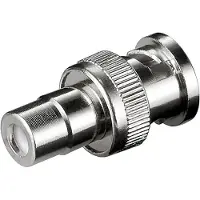 Microconnect BNCRCAADAPTOR1, BNC, RCA, Metallisch