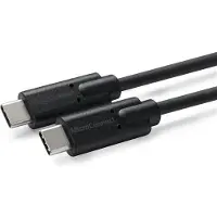 Microconnect USB3.1CC0.5, 0,5 m, USB C, USB C, USB 3.2 Gen 2 (3.1 Gen 2), Schwarz