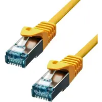 ProXtend 6ASFTP-005Y, 0,5 m, Cat6a, S/FTP (S-STP), RJ-45, RJ-45, Gelb