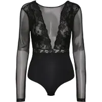 Pieces Body "PCSICCA LS BODYSTOCKING NOOS"