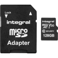 Enzo 128 GB Sicherheitskamera microSD-Karte für Straßenkameras, Heimkameras, CCTV, Körperkameras und Drohnen