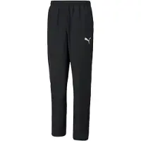Puma Herren Trainingshosen teamRISE Sideline Pants 657327-03 S - Black-White - S