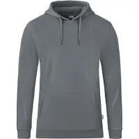 Jako Herren Kapuzensweat Organic C6720-840 S - Steingrau - S