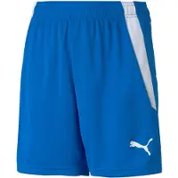 Puma Teamliga Shorts Jr electric blue lemonade-white (02) 116