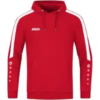 Jako Herren Kapuzenpullover Power 6723-100 L - Rot - L