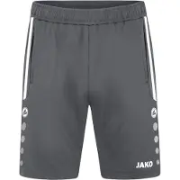 Jako Damen Trainingsshort Allround 8589-820 44 - Anthra Light - 44