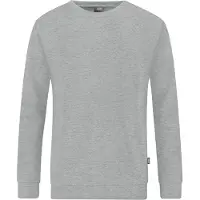 Jako Herren Sweat Organic C8820-520 XL - Hellgrau Meliert - XL