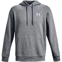 Under Armour Icon Fleece Hoodie gray white (012) XS
