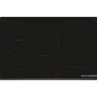 Bosch Serie 6 PVS831HC1E, Schwarz, Integriert, 80 cm, Zonen-Induktionskochfeld, Glaskeramik, 4 Zone(n)