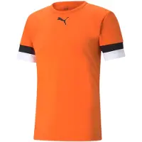 Puma Herren Teamrise Jersey T-Shirt, Golden Poppy-black-white, M EU