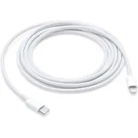 Apple Lightning auf USB-C Kabel, Weiß, 2m