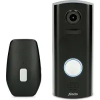 Alecto DVC600IP WLAN-Video-Türklingel HD-Kamera Gong Gegensprechen Akku IP55