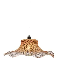 Good Ibiza Hängelampe Ø 65 cm schwarz/natur