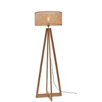 Good&Mojo Stehlampe Java 4-Fuß 50x22 Natur