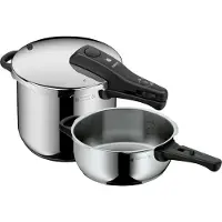 WMF Perfect One 07.9146.9990, Induktion, Halogen, Elektro, Keramik, Gas, Edelstahl, Edelstahl, 3 l, 6,5 l, Kunststoff