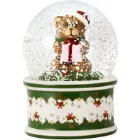 Villeroy & Boch Weihnachtsfigur "Schneekugel Bär Christmas Toys bunt", bunt, Dekofiguren, Weihnachtsfigur