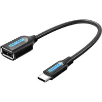 Vention CCSBB, 0,15 m, USB C, USB A, USB 2.0, 0,48 Gbit/s, Schwarz