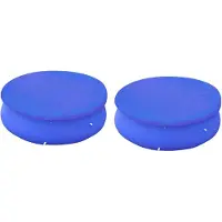 vidaXL Poolabdeckungen 2 Stk. für 450-457 cm Runde Aufstellpools