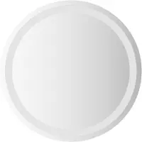 vidaXL LED-Badspiegel 50 cm Rund